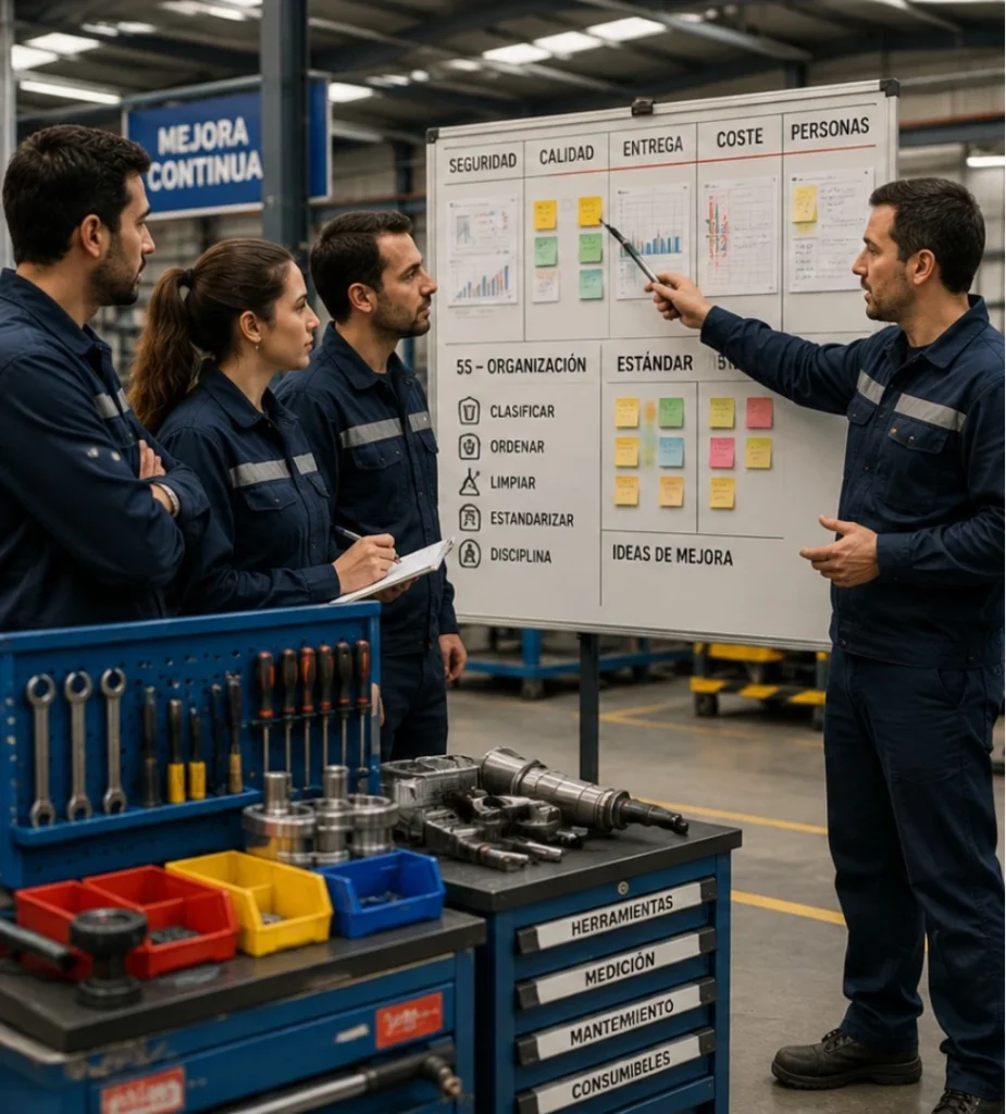 LEAN MANUFACTURING APLICADO AL ENTORNO INDUSTRIAL